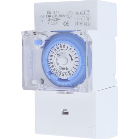 Mechanischer 24-stunden-timer Für Warmwasserbereiter Und Straßenbeleuchtung, Geringer Stromverbrauch, Automatischer Schalter, 220 V Wechselstrom