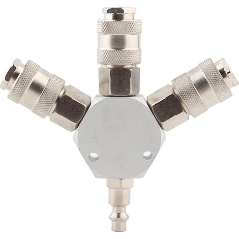 3-wege-schnellluftverteiler Mit 1/4"-npt-innengewindeanschlüssen – Verteiler Und Schlauchadapter
