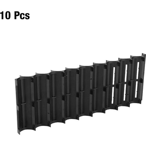 10-teiliger Abs-batteriehalter Für 18650-batterien – Schützende Zylindrische Zellenhalter