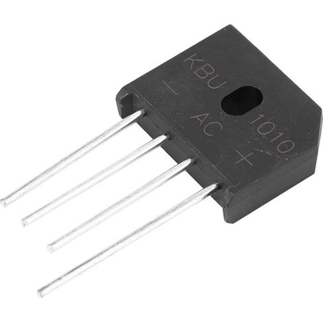 Kbu1010 10a 1000v Gleichrichterbrücke Für Elektronische Schaltungen (10er-packung)
