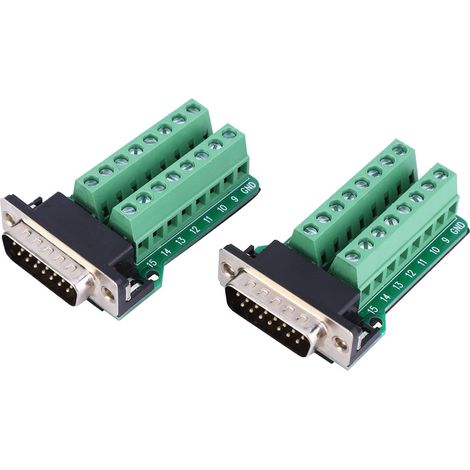 Stück Db15-stecker Auf Nietklemmenblock