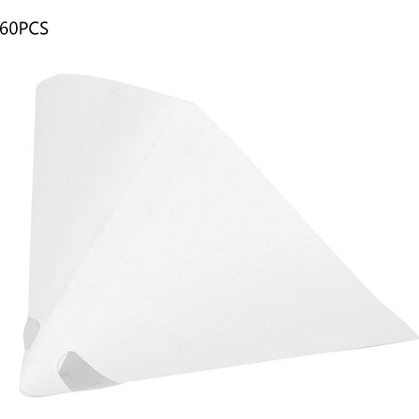 60 Konische Papierfarbfilter, 100 Mesh, Feinfilter Für Industrielacke, Filtertrichter
