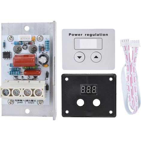 10000w 220v Ac Scr Digitaler Drehzahlregler - 80a Thermostat-dimmer