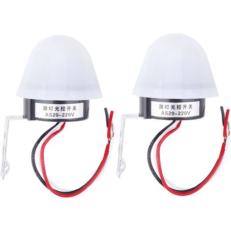Automatischer Lichtsensor (2-teilig) Für Straßenbeleuchtung, 220-v-dämmerungsschalter