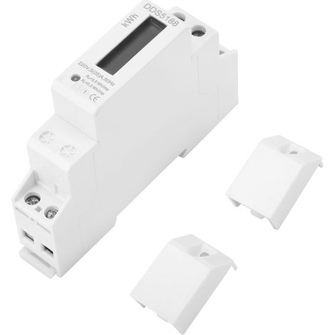 Dds5188 220v, 5-25a Digitaler Stromzähler, Für Kwh, Zur Din-schienenmontage
