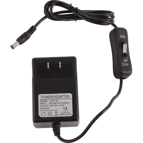 7,5-v-2,5-a-netzteil Für 10-cm-schaumstoffschneidstift – Tragbarer, Kompakter Schwarzer Netzadapter – Us-stecker