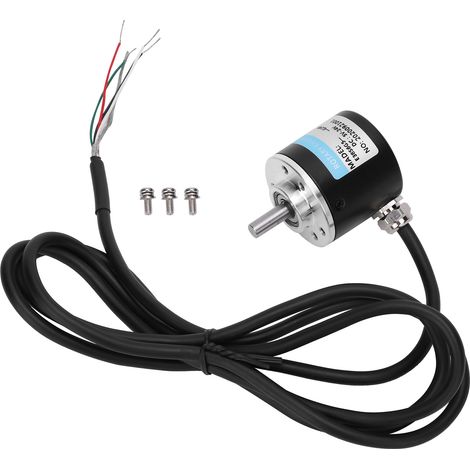 Abz 3-phasiger Dc5-24v-lichtschranken Mit Massiver Welle Für Büroautomation, 200 Impulse