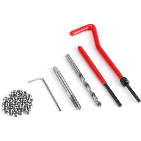 Set Mit 30 M5-gewindereparatureinsätzen Für Handwerkzeuge, Ideal Für Autoreparaturen Und Heimwerkerprojekte (m5-gewinde).