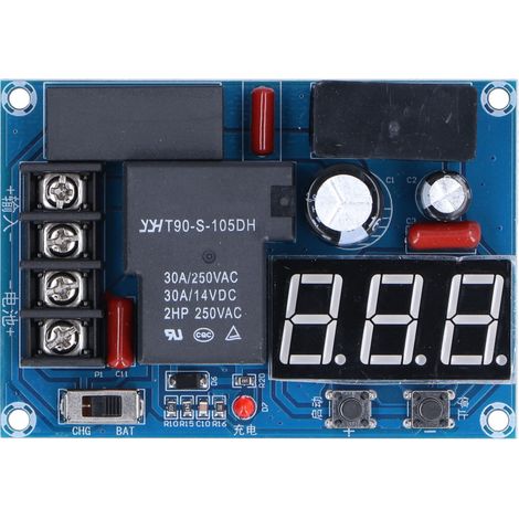 Batterieschutzplatine Mit Laderegler Und Led-anzeige (8–120 V)