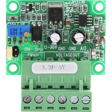 3,3-v-pwm-signal Auf 0–5-v-spannungswandler, Digital-analog-wandler (d/a-modul) Für Sps