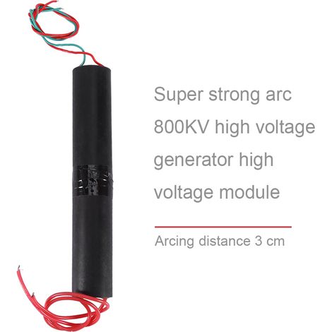 800-kv-hochspannungsimpulsgenerator, 3-cm-lichtbogen-wechselrichtermodul, 7,2-v-netzteil