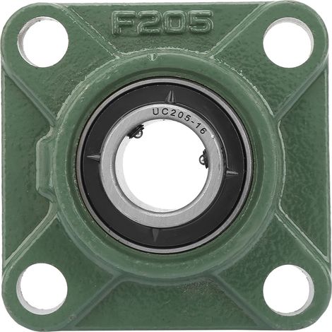 Ucf205-16 Vierkantlager Mit Massiver Basis, 30 Mm/25,4 Mm, Mit 4 Befestigungslöchern Für Kugellager.