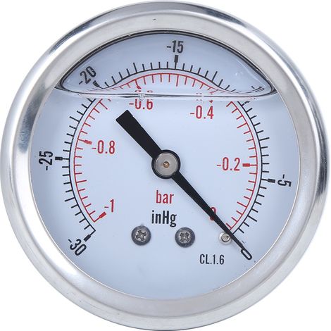 Y60 1/4bsp Axiales Öldruckmessgerät Für Industrielle Vakuum- Und Druckanwendungen