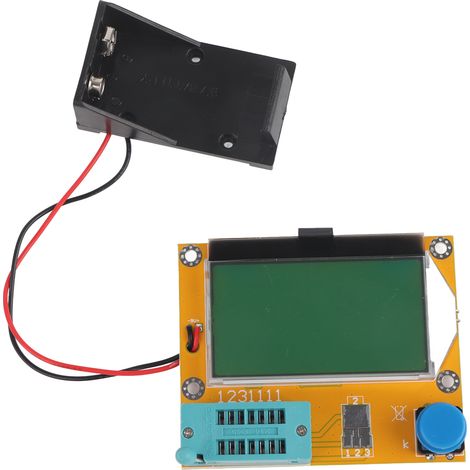 Multifunktions-esr-tester Für Transistoren, Kondensatoren Und Induktivitäten Mit Lcd-grafikdisplay