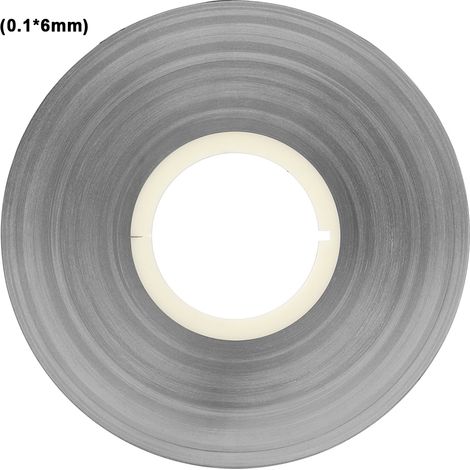 Vernickeltes 0,1 Mm Lötband Für Batterien, 1 Kg Rolle (6 Mm Breit)