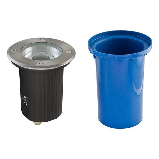 EVN Lichttechnik Bodeneinbauleuchte 35W GU10 IP67 678 235 eds