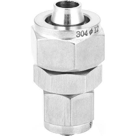 Schnellkupplung Aus Edelstahl Für Pneumatische Anwendungen, Gerader Reduzierverbinder 8-6 Mm/10-8 Mm/12-8 Mm