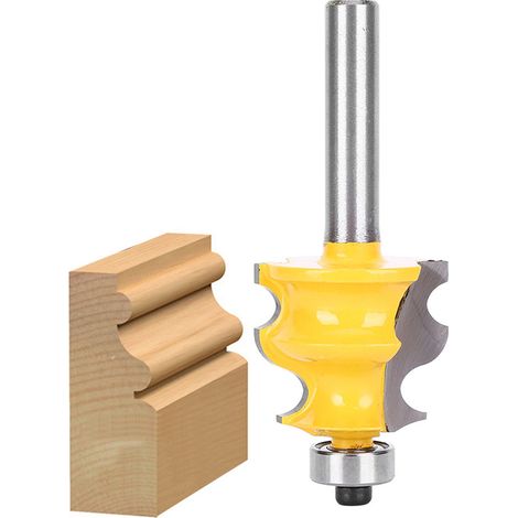 Fräser Für Holz, Zubehör Für Die Holzbearbeitung, Werkzeug Für Die Holzbearbeitung Mit Rundem Stahlgriff, 8 Mm.
