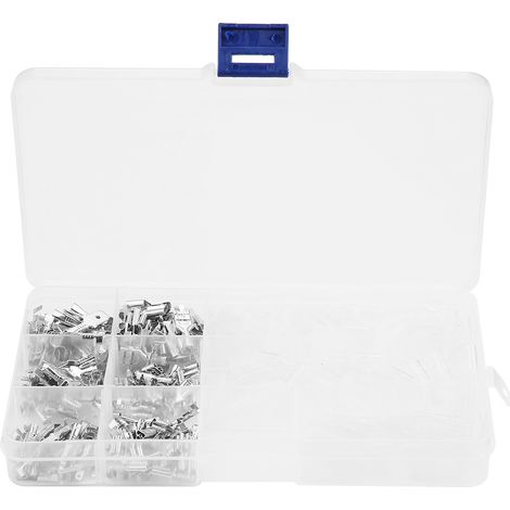 Set Mit 270 Crimpverbindern (männlich Und Weiblich) Mit Isolierhülsen