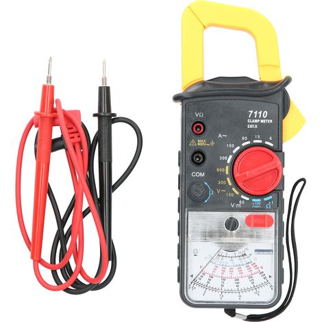 7110 Präzises Analoges Zangenmultimeter Für Strom Und Spannung – Tragbares Elektriker-prüfgerät