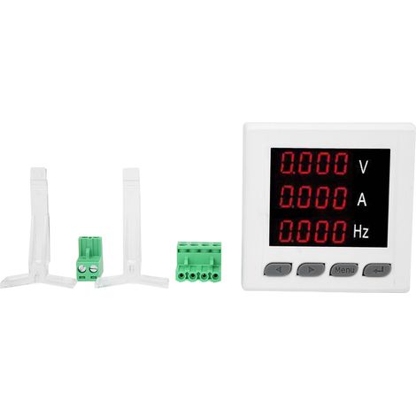 Einphasen-multifunktionsmessgerät 72 Uif - Av Hz-messung, Digitalanzeige, Voltmeter, Amperemeter, Frequenzmesser