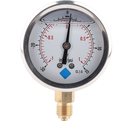 Ölgefülltes Vakuummanometer Y60 1/4 Bsp Für Die Chemische Industrie, Radialmanometer Tspggz6041