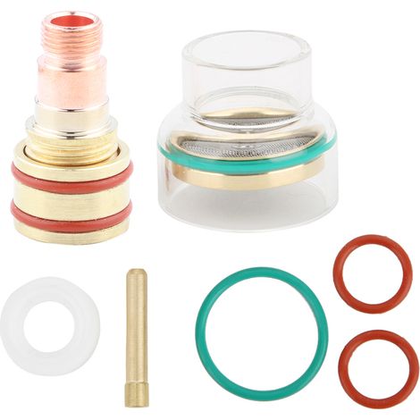 Tfm53ncn Wig-schweißset Mit Brenner, Glas Und Klemme Für Wp17/wp18/wp26 2,4 Mm