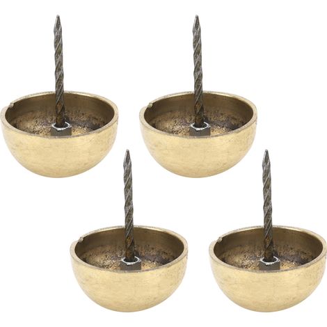 Antike Messing-polsternägel Mit Rundem Kopf, Dekorative Accessoires Für Möbel Und Sofas, 3–6 Cm