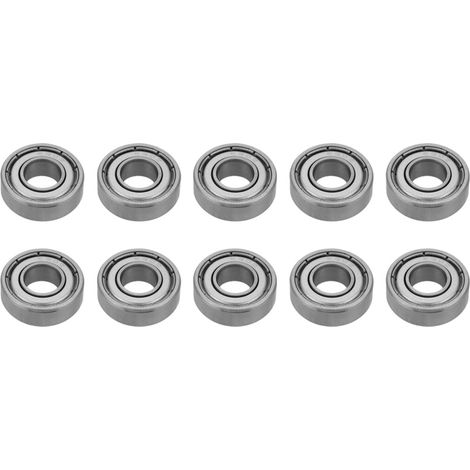 10 Miniatur-stahlkugellager 699zz 9x20x6mm Mit Doppelter Abschirmung - 10er-packung