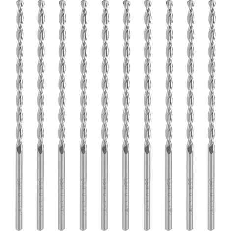 10 Stück Parabolische Hss-bohrer, Gerader Schaft 3x100mm, Hohe Härte Für Effizientes Bohren