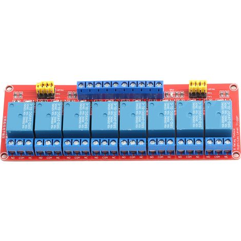8-kanal-optokoppler-relaismodul, High- Und Low-triggerung, 24 V