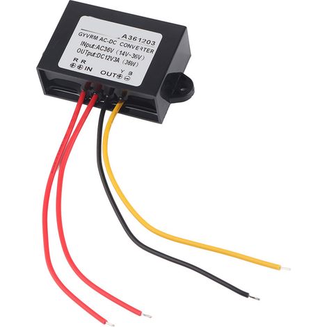 Ac 36v Auf Dc 12v Wandler 3a Netzteilmodul Kunststoff-netzteil