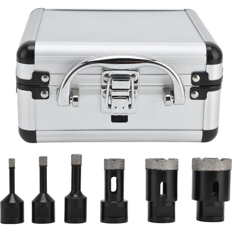 6-in-1 Diamantkernbohrer-set Für Fliesen, Handwerkzeug Zum Bohren Von 6 Bis 38 Mm Mit M14-anschluss