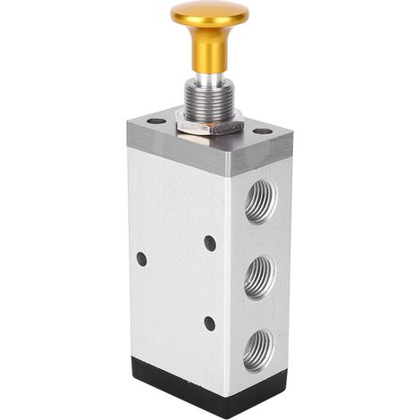 Zwei-wege-druckknopfventil Aus Aluminiumlegierung, G1/4" G3/8" Für Manuelle Steuerung (4r310-08)