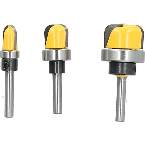 3-teiliges Set 6-mm-hochleistungs-fräser Für Holzbearbeitung Und Zerspanung