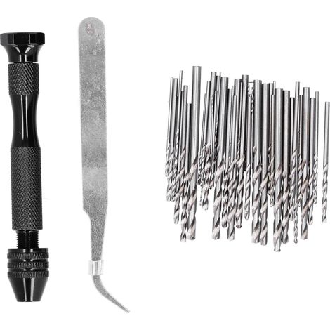 Handbohrmaschine Mit 46 Bohrern Und Spannzange Zum Bohren Und Gravieren