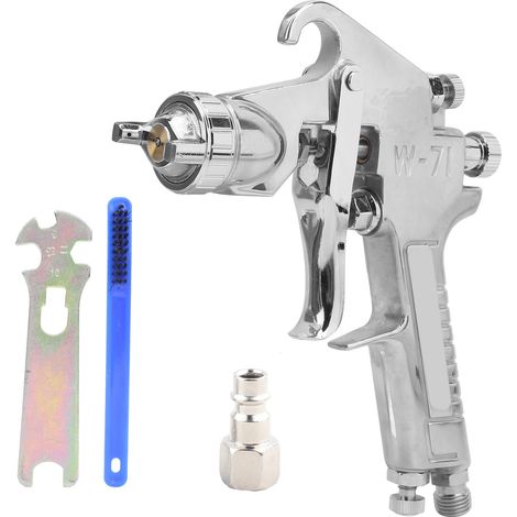 Farbpistole Mit Farbbehälter W-71 1,3 Mm Für Auto, Wand Und Tür – Europäische Ausführung