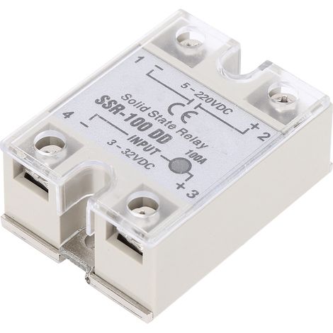 Hochwertiges Dc-halbleiterrelais (ssr), Ssr-100dd 5-220 Vdc, Kontaktloser Schalter