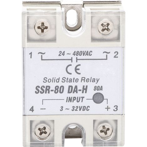 80-a-ssr-halbleiterrelais, Kontaktloses Schalten, Hohe Qualität, 24–480 V Ac, Für Dc/ac-anwendungen