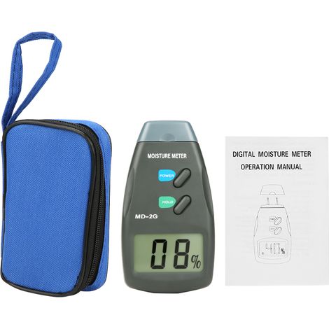 Md-2g 2-pin Lcd Digitaler Feuchtigkeitsdetektor Für Holz - Hygrometer-tester