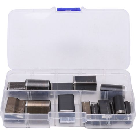 18-teiliges Lederlocher-set Mit Verschiedenen Formen Für Selbstgemachte Handyhüllen – Universalwerkzeug Zum Durchstechen Von Holsterhüllen