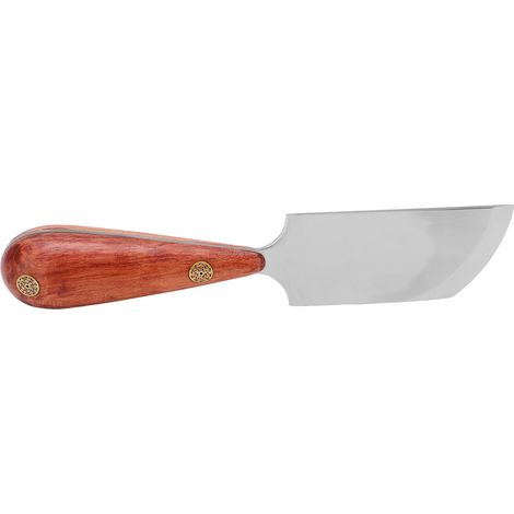 Lederbearbeitungsmesser Aus Hochgeschwindigkeitsstahl Mit Holzgriff Für Einfaches Schneiden Und Veredeln