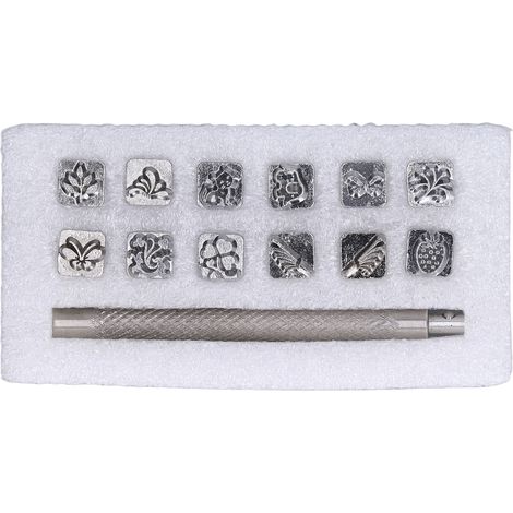 Lederstempel Für Diy-projekte, Tier- Und Pflanzenmotive, Hochwertige Markierungswerkzeuge, Originelles Design