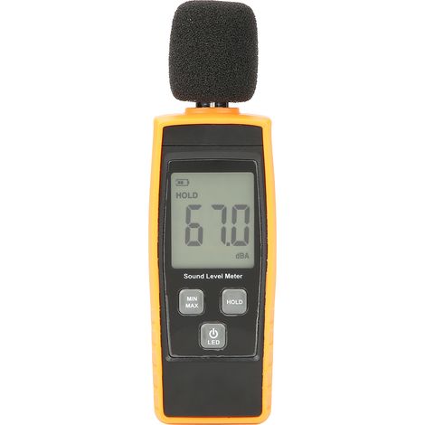 Rz1359 Lcd-digital-dezibelmesser – Professionelles Umgebungslärmmessgerät
