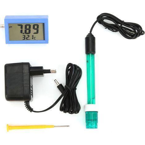Mini-ph- Und Temperatur-wasserqualitätsmessgerät Für Schwimmbäder Und Aquakultur (eu-stecker 220 V)
