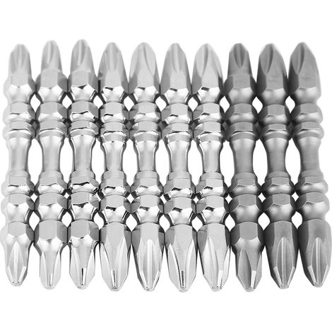 10 Stück Doppelseitiger Magnetischer Schraubendreher Ph2 4,5 Mm 5,5 Mm 6,35 Mm Für Schrauben