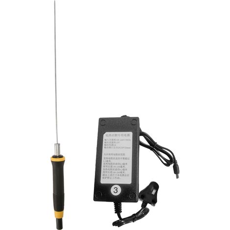 Schnellheizendes Schaumstoffmesser, Glatter Schnitt, Ergonomischer Griff, Schnitzwerkzeug, 100–240 V Mit Uk-stecker