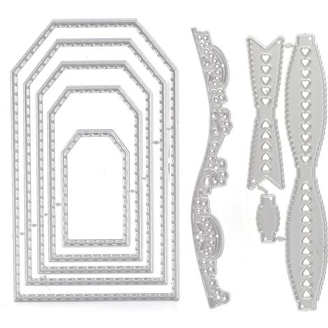 3-teilige Stanzformen Aus Kohlenstoffstahl Für Scrapbooking Und Tragbare Dekoration