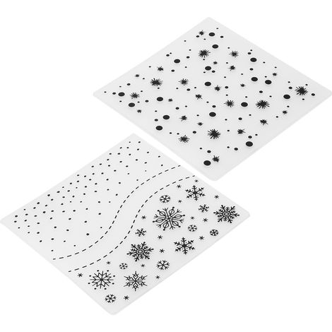 Stück Prägefolder Aus Kunststoff, Diy-werkzeug, Bastelpapier, Scrapbooking, Reliefvorlage