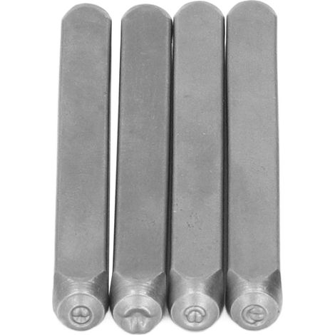 Stück Hochfeste Und Langlebige Stanzformen Aus Metall Für Leder, Schmuck Und Kunststoff
